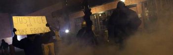 Ferguson Police Tear Gas