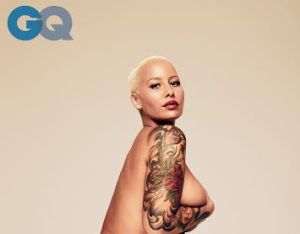 amber rose for gq