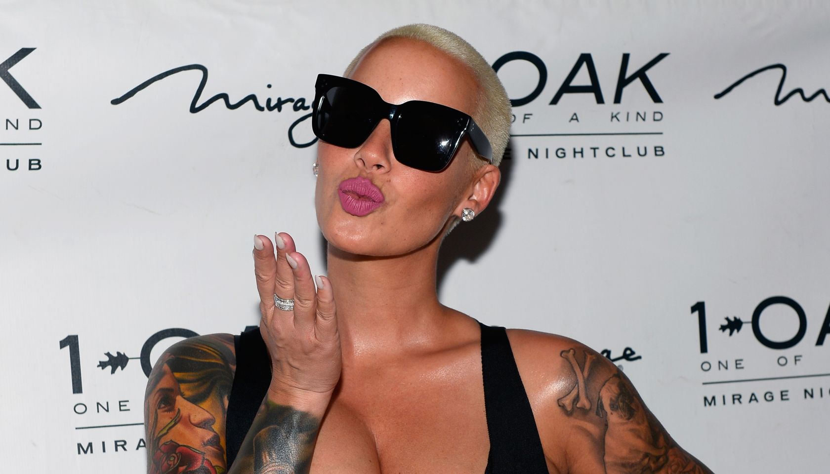 Amber Rose Hosts Night Out At 1 OAK Las Vegas