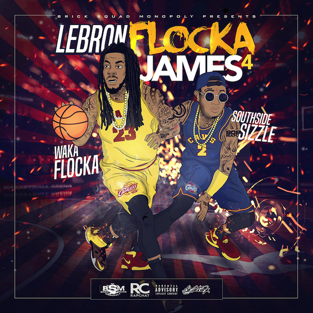 Lebron Flocka James 4 Mixtape Cover