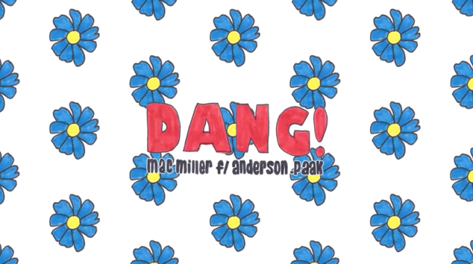 Mac Millers Cover Art For Song "Dang"