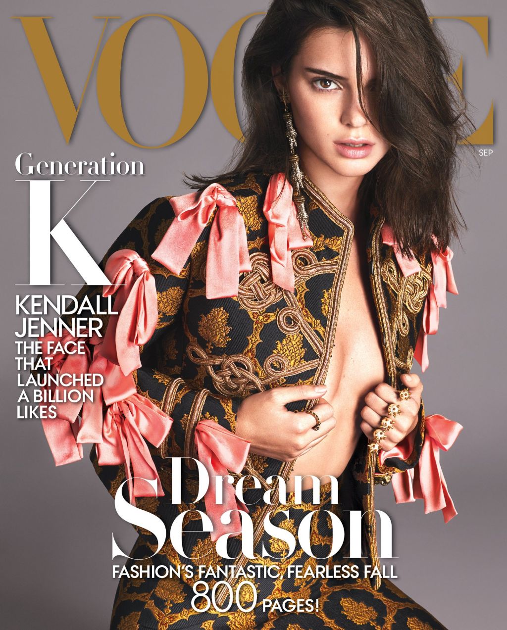 Kendall Jenner Vogue Cover Sept. 2016