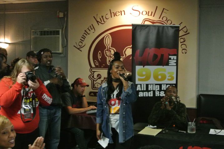 Rickey Smiley Morning Show At Kountry Kitchen In Indy