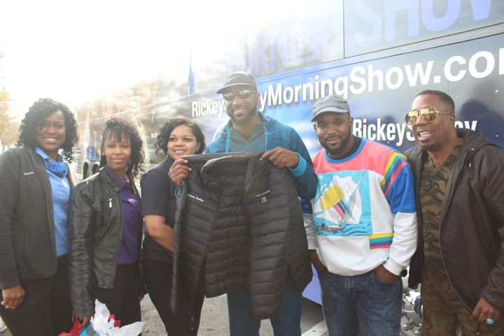 Rickey Smiley Morning Show Indy Bus Tour