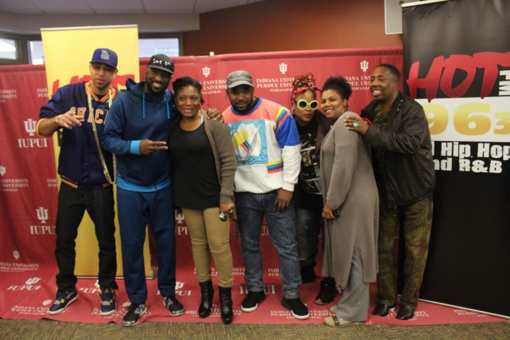 Rickey Smiley Morning Show Indy Bus Tour