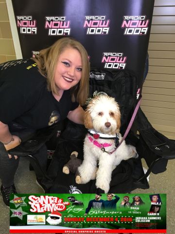 Pearly the Therapy Dog Photo Booth -Fishers Pediatric Dentistry