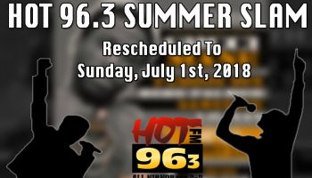 Hot Summer Slam - Rescheduled Graphic