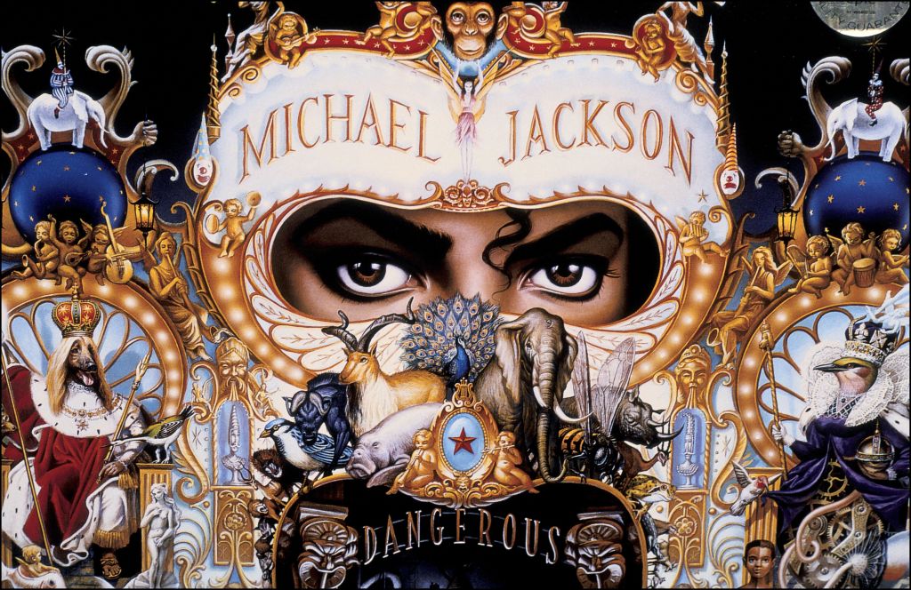 Michael Jacksons Record 'Dangerous' In France On November 21, 1991.