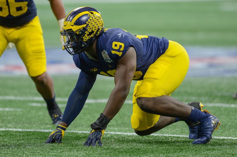 Round 1, Pick 21: Michigan Defensive End Kwity Paye