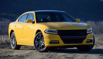 (Holyoke, MA, 04/09/17) 2017 Dodge Charger all-wheel-drive is seen on Sunday, April 09, 2017. Staff photo by Christopher Evans