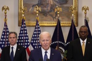 President Biden Delivers Remarks On Continued Support For Ukraine At The White House