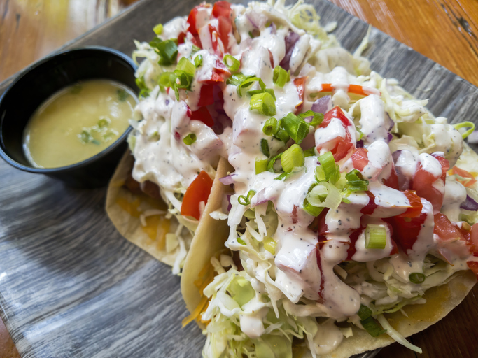 Fish Tacos Close-up 2