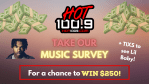 HOT 100.9 Music Survey