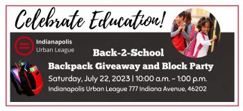 IUL Back-to-School Backpack Giveaway and Block Party