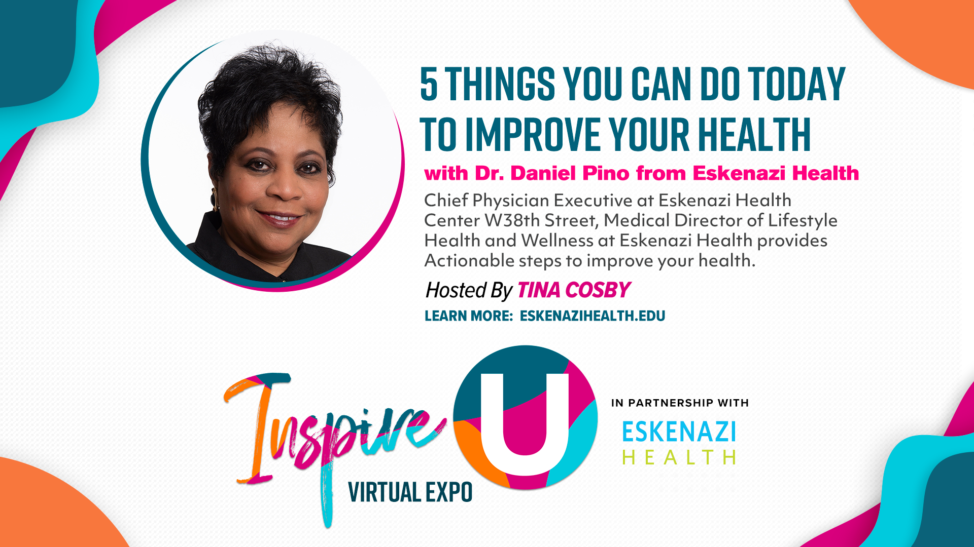 Inspire U graphics for 2023 Indianapolis Seminars - Eskanazi