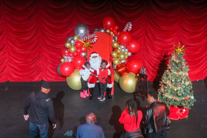 RECAP: Santas Workshop & Black Santa Toy Drive At The Walker Theatre