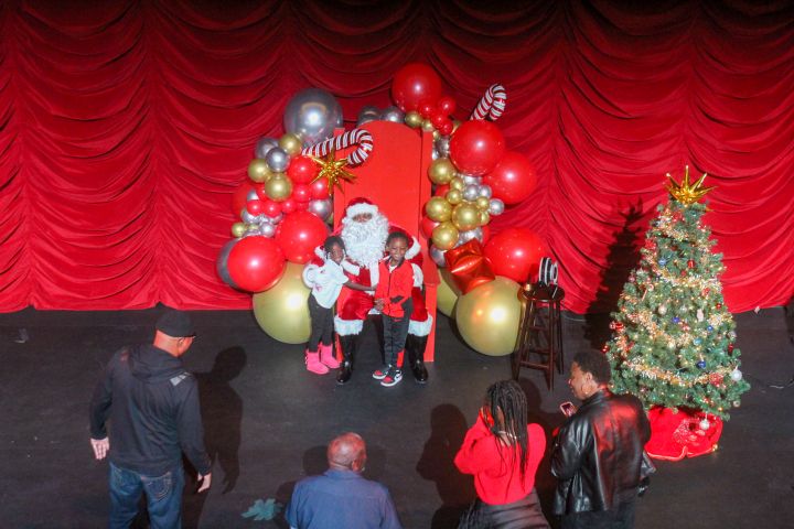 RECAP: Santas Workshop & Black Santa Toy Drive At The Walker Theatre