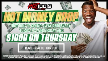 Hot Money Drop - Win 500 dollars on Monday and Tuesday and 1000