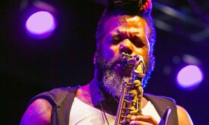 CASEY BENJAMIN performs with the ROBERT GLASPER EXPERIMENT on the main stage at the Monterey Jazz Festival