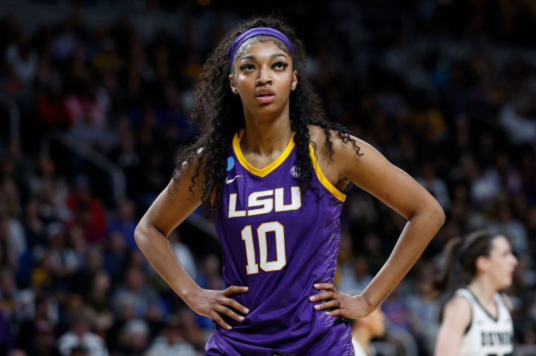 Photos Of Angel Reese Playing For LSU