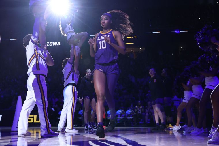 Photos Of Angel Reese Playing For LSU