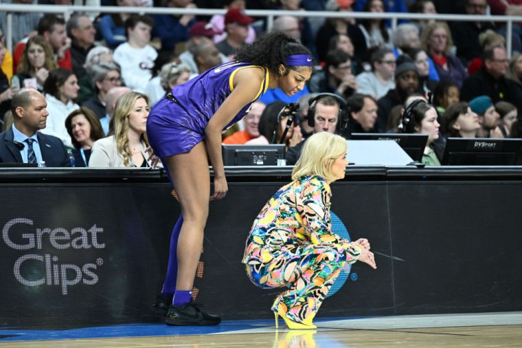 Photos Of Angel Reese Playing For LSU