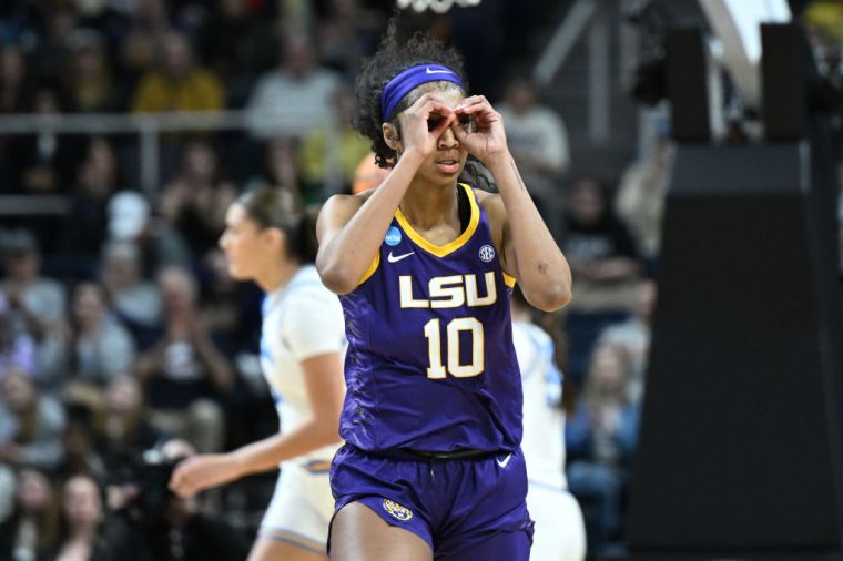 Photos Of Angel Reese Playing For LSU