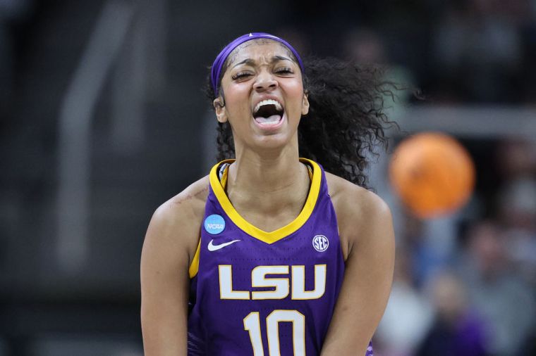 Photos Of Angel Reese Playing For LSU