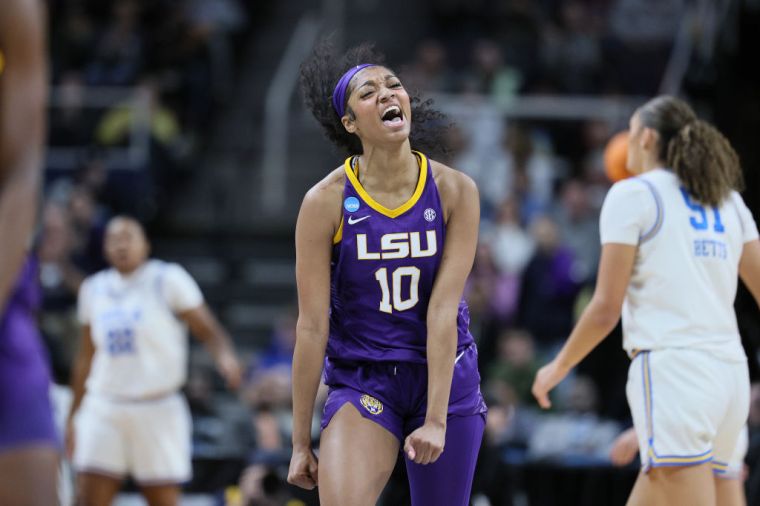 Photos Of Angel Reese Playing For LSU