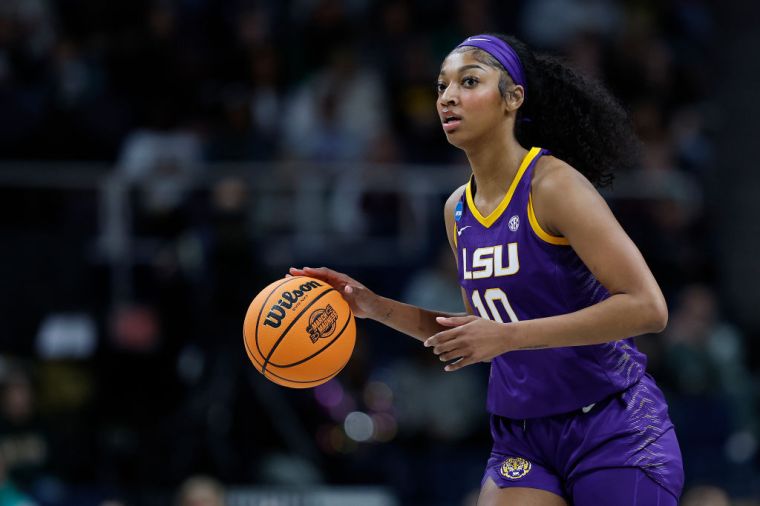 Photos Of Angel Reese Playing For LSU