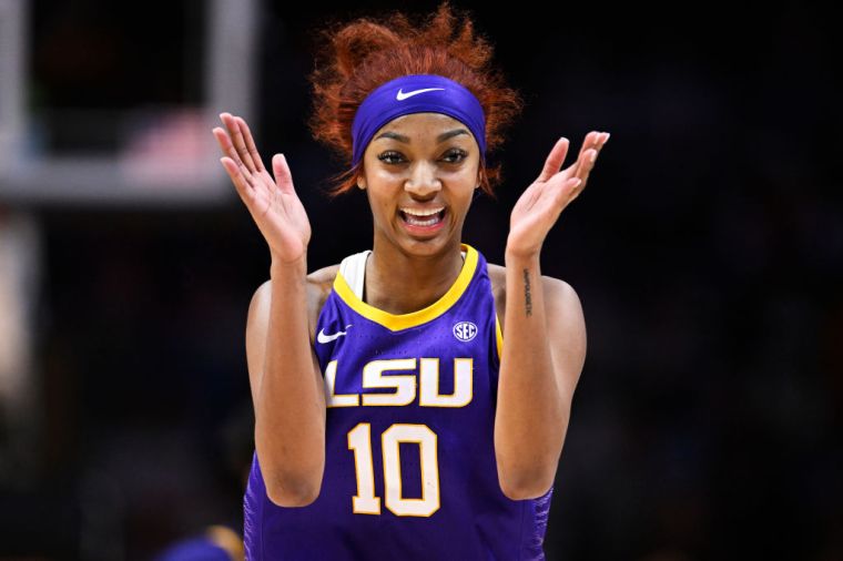 Photos Of Angel Reese Playing For LSU