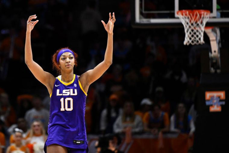 Photos Of Angel Reese Playing For LSU