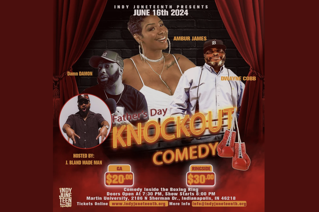 Indy Juneteenth’s Knockout Comedy 2024