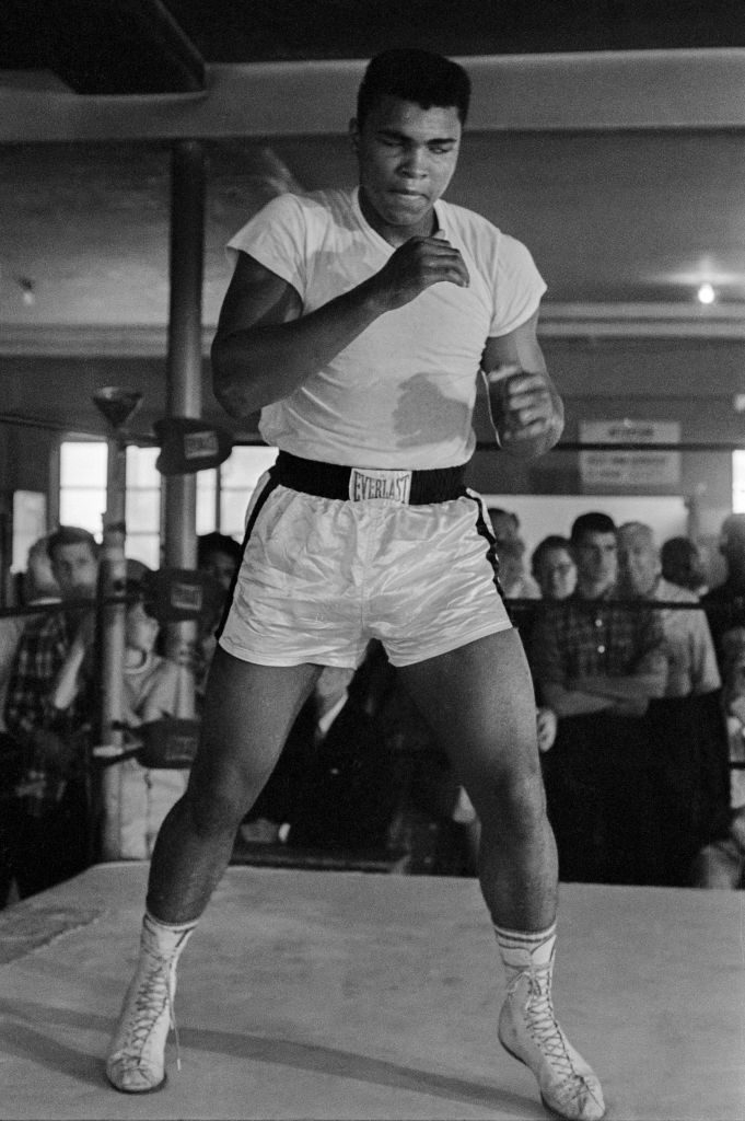 Muhammad Ali (Cassius Clay) - Boxing (1960 Rome Olympics) - Gold medal in light heavyweight division.