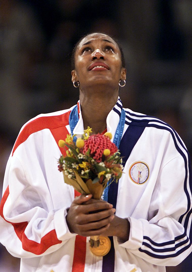 Lisa Leslie - Basketball - 4 Gold medals (1996, 2000, 2004, 2008 Olympics).