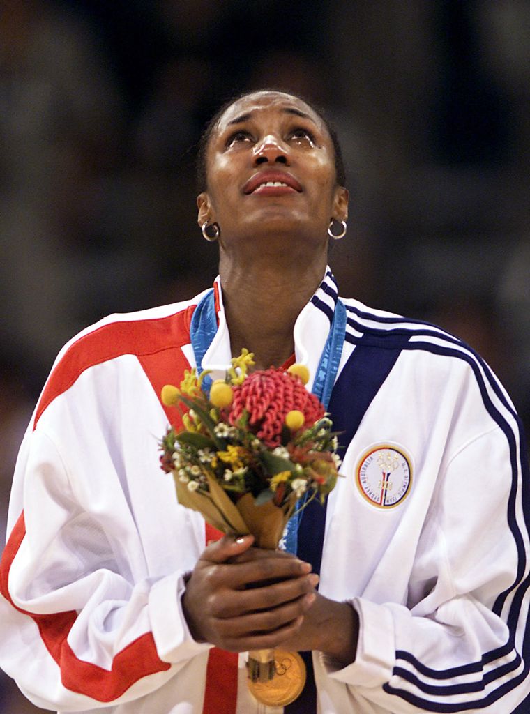 Lisa Leslie - Basketball - 4 Gold medals (1996, 2000, 2004, 2008 Olympics).