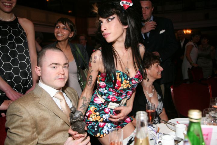 Amy Winehouse during The 53rd Ivor Novello Awards