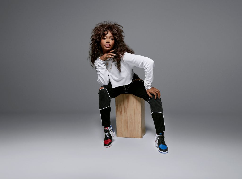 SZA in Jordan Brand gear 4