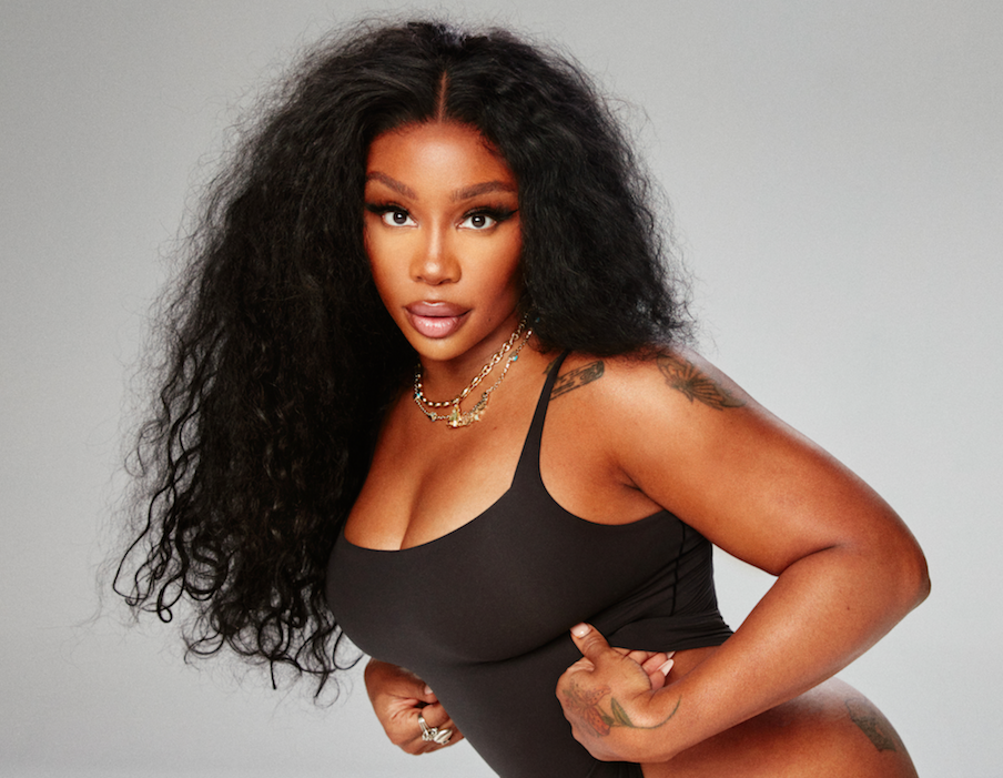 SZA SKIMS campaign assets