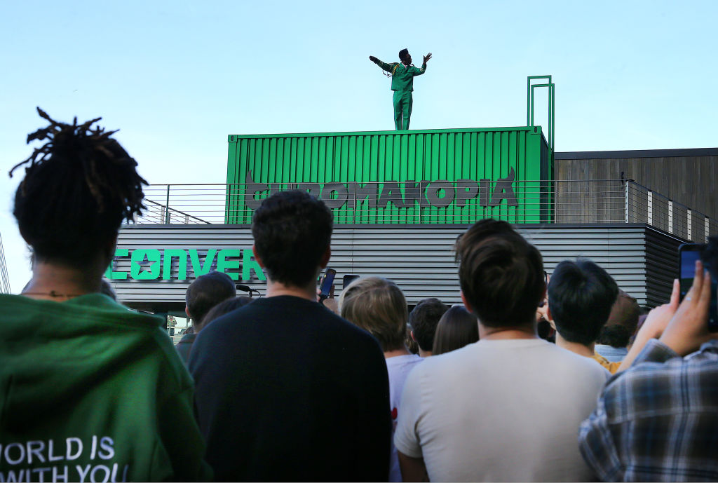 For 1,400 lucky fans, a surprise Tyler, The Creator performance was a rare treat