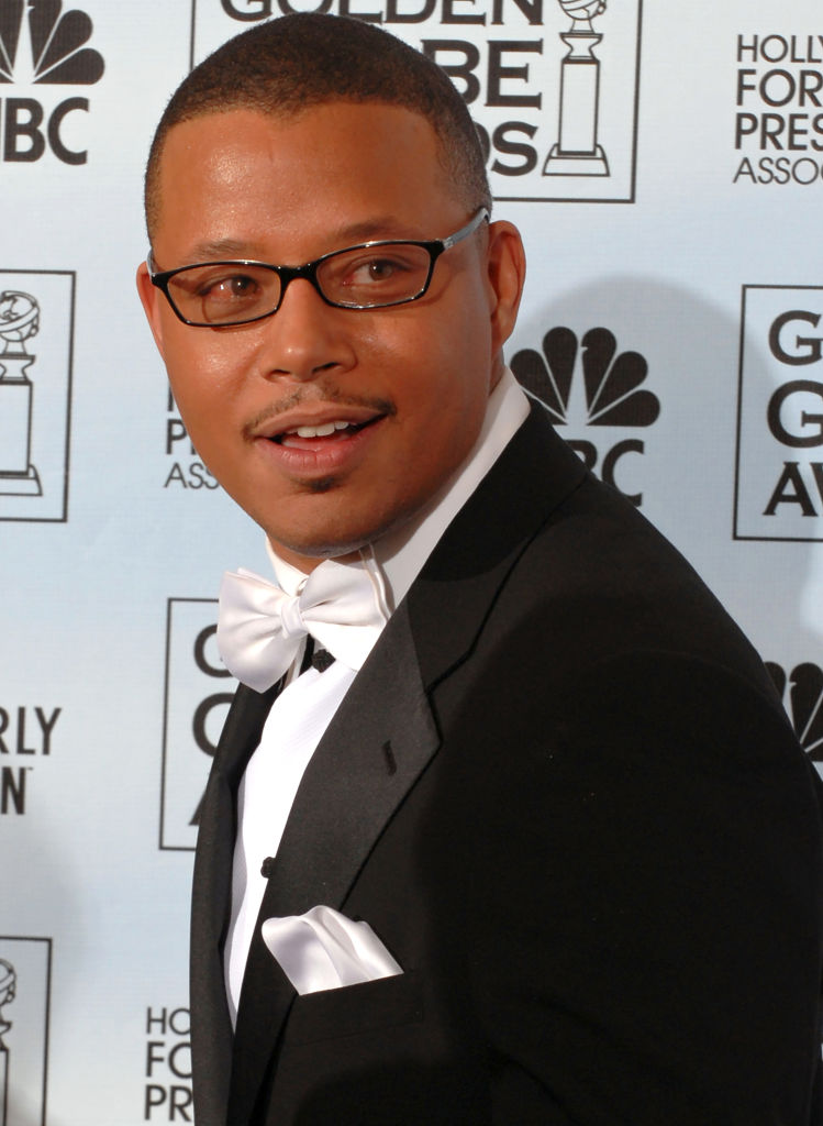 Actor Terrence Howard At Golden Globes Awards