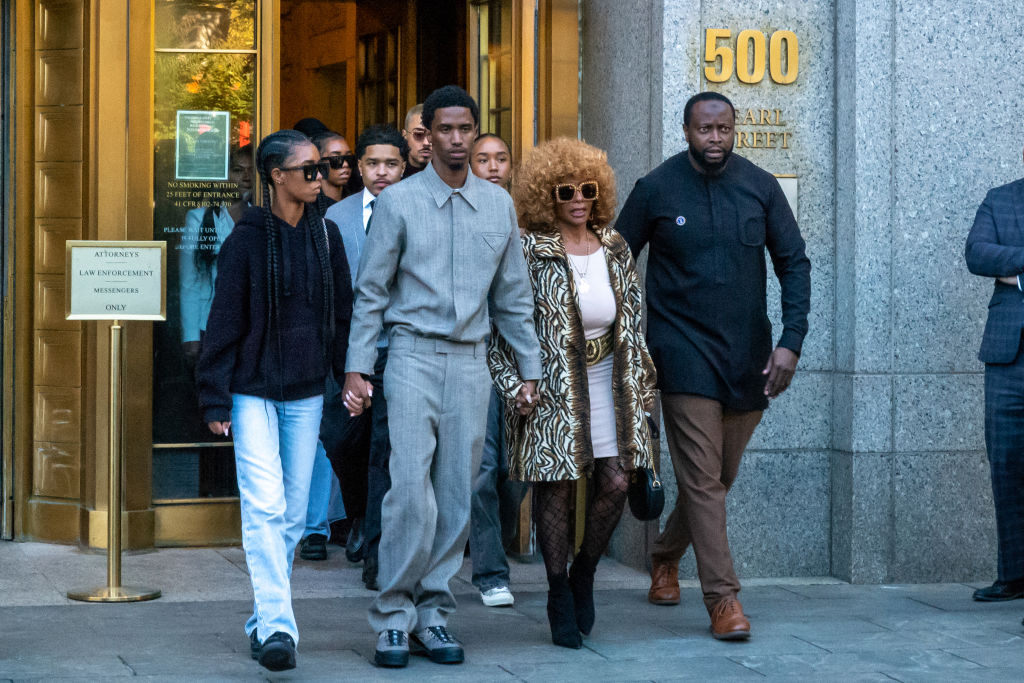 Family Of Sean Combs Appears At Court For Hearing To Set Trial Date