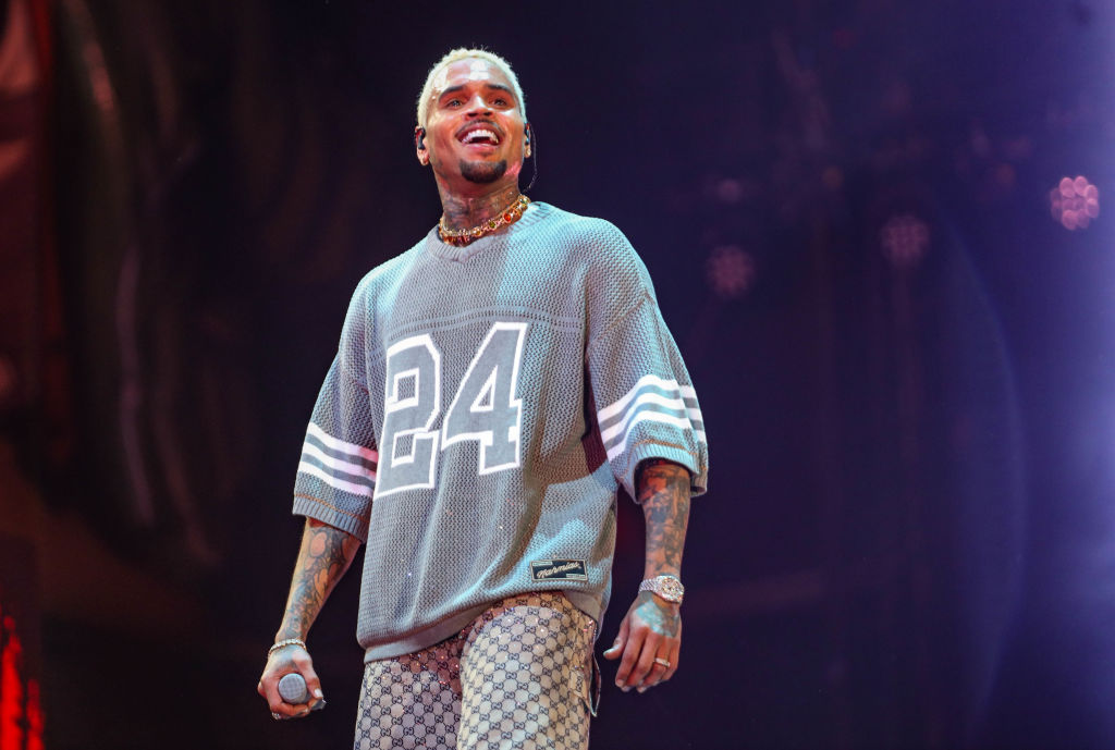 American Artist Chris Brown Performs In South Africa