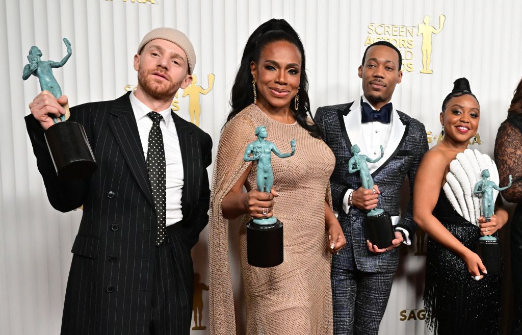 US-ENTERTAINMENT-FILM-AWARD-SAG-PRESS ROOM