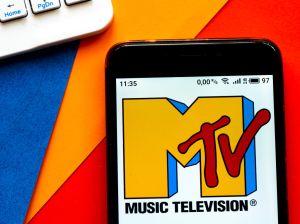 In this photo illustration a MTV (originally an initialism...