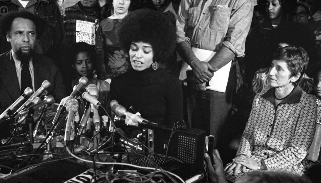 Angela Davis' Press Conference