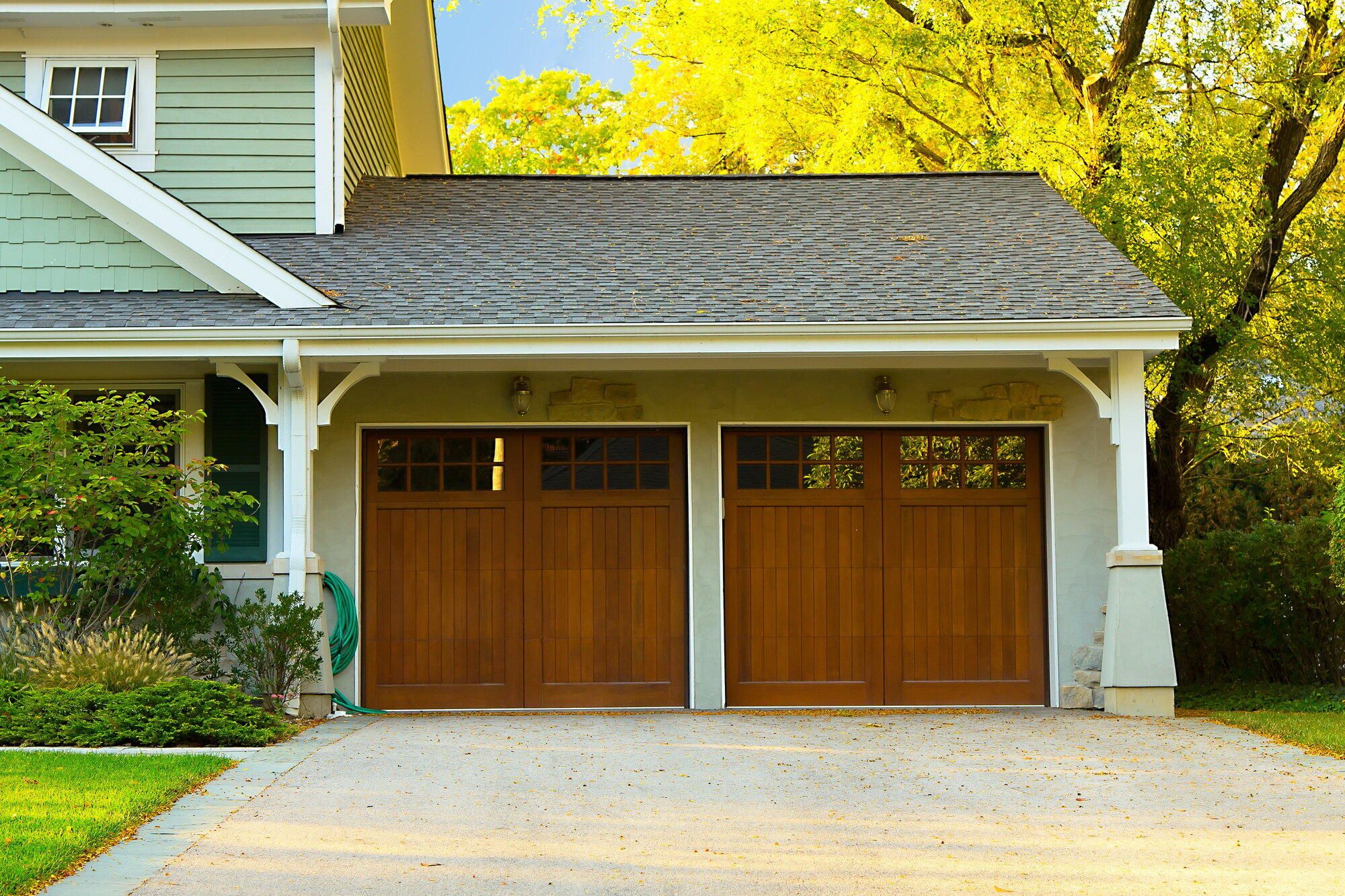 Garage doors are a design statement rather than an afterthought